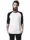 Contrast T-shirt White / Black