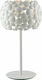 Fan Europe Metal Table Lamp for E27 Socket with White Shade and Base