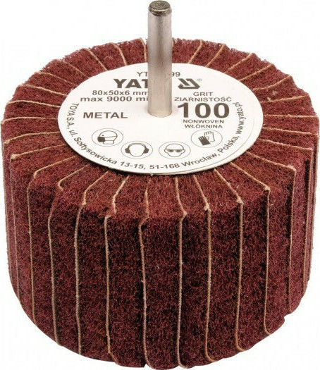 Yato Sanding Cloth with Shaft Sanding Cylinder K60 50x50mm