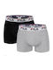 Fila Herren Boxershorts Mehrfarbig 2Packung