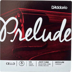 Daddario Prelude Cello 1/4 Medium Μονή Χορδή Steel