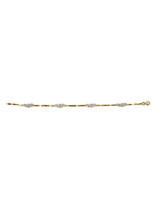 Bracelet in gold 14K - BR1092