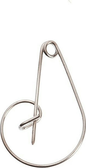Parisis Metal Decorative Element for Wedding Favors Silver Metal Key of Sun Pendant 3.3x2.4cm