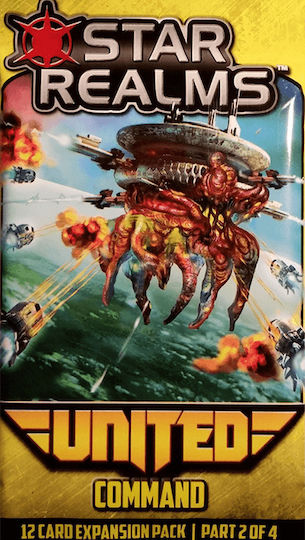 Разширение на играта Star Realms: United Command за 2 играчи 10+ години WWG018Β