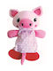 Happypet Little Rascals Teether Pig Λούτρινο Παιχνίδι για Κουτάβι με Ήχο 23εκ. Ροζ 1τμχ