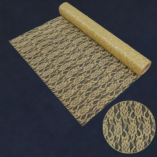 Marhome Плат за Декорация 48x450бр Gold Glitter 11-00-17808