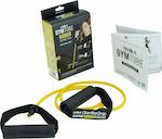 Amila Gorilla Grip Gymtube Resistance Band Very Light with Handles Yellow