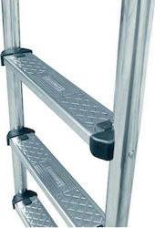 Astral Pool Stainless Steel Pool Ladder Muro Standard with 5 Side Steps 210x40cm