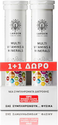 Garden Multi Vitamins & Minerals Vitamină pentru Energie & Imunitate Portocală Grapefruit 40 file de ef