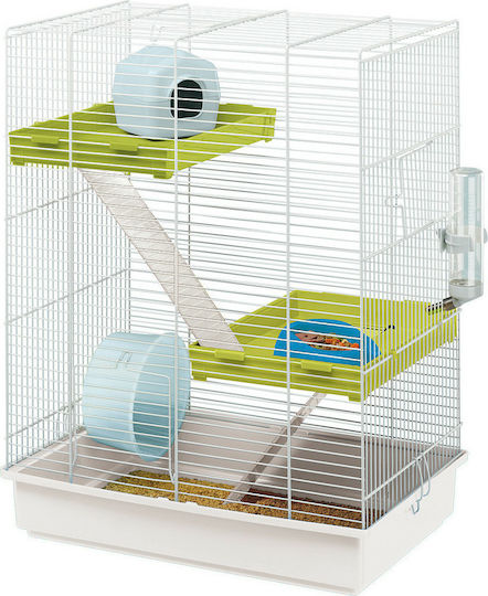 Ferplast Hamster Tris Rodent Cage Three-story Hamster Cage 46x29x58cm 46x29x58cm