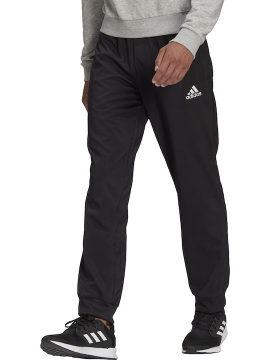 Adidas Aeroready Essentials Παντελόνι Φόρμας με Λάστιχο Μαύρο