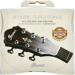 Ibanez Set of Phosphor Bronze Strings for Acoustic Guitar IACSP-62C 11 - 52"