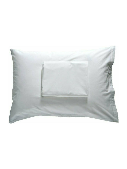 SB Home Delos Σεντόνι Μονό με Λάστιχο 100x200+30εκ. Λευκό