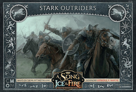 Extensie de Joc A Song of Ice & Fire: Tabletop Miniatures Game Stark Outriders pentru 1-2 Jucători 14+ Ani (EN) Cool Mini Or Not