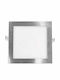 Aca Τετράγωνο Χωνευτό LED Panel 14W με Θερμό Λευκό Φως 3000K 17.2x17.2εκ.