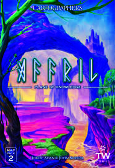 Game Expansion Cartographers Heroes Map Pack 2: Affril for 1+ Players Ages 10+ (EN) Thunderworks Games