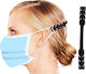 Extension for Protection Mask Plastic Black