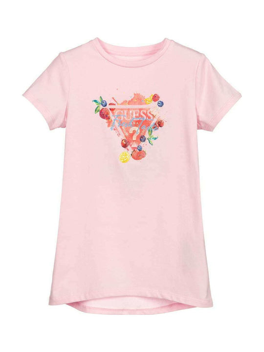 Guess Kids' T-shirt Pink
