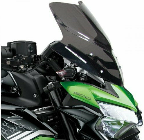 Barracuda Aerosport Motorcycle Windshield & Windscreen Tinted Visor for Kawasaki Z900 KN9300-20