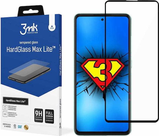 3MK Hardglass Max Lite Vollflächig gehärtetes Glas (Galaxy A52 / A52s)