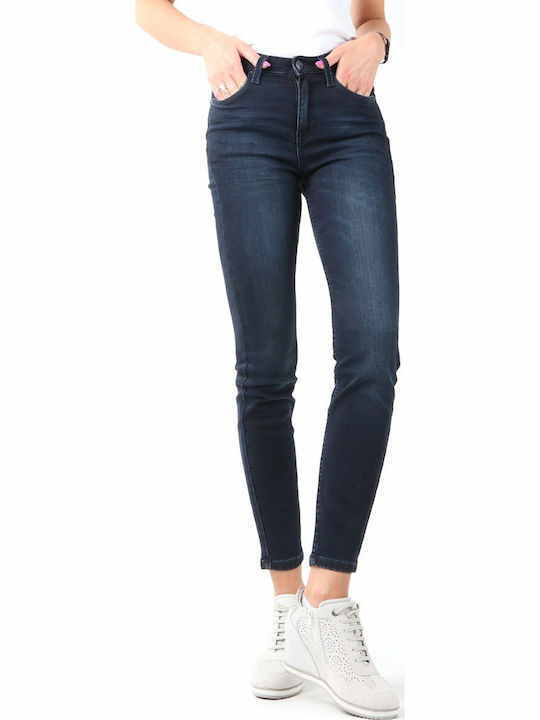 Scarlett Ψηλόμεσο Γυναικείο Jean Παντελόνι σε Skinny Εφαρμογή
