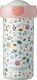 Little Dutch Kids Water Bottle Plastic with Screw Cap Non Spill 300ml