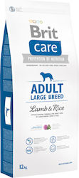 Brit Care Adult Large Breed Grain Free Dry Dog Food for Small Breeds with Lamb and Rice 12kg