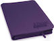 Ultimate Guard Zipfolio 320 - 16-Pocket XenoSkin Purple Binder 8-Pocket Standard Size Purple Ugd010438