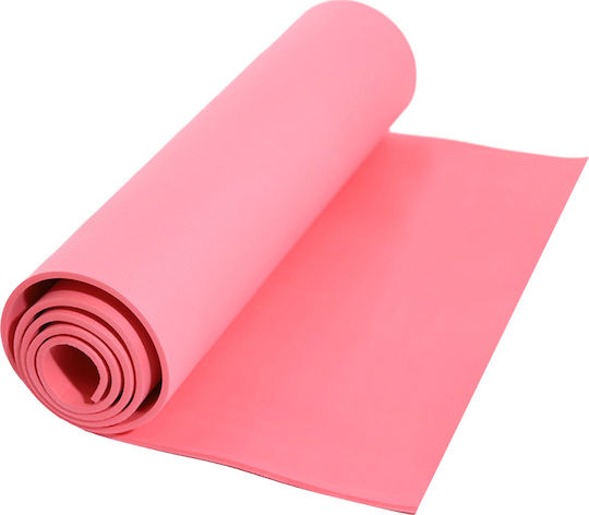Liga Sport Στρώμα Γυμναστικής Yoga/Pilates Ροζ (173x61x0.6cm)
