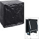 vidaXL Waterproof Dining Table Cover 160x55x182cm in Black Color