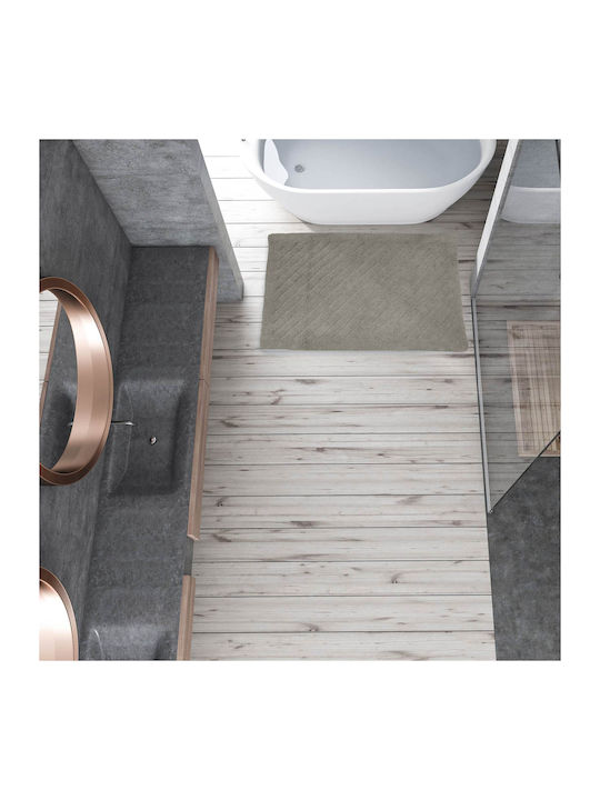 Das Home Bath Mat Cotton 0552 420760900552 Grey...