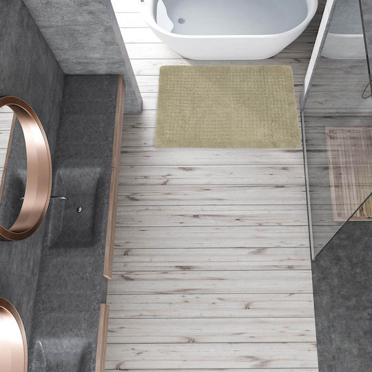 Das Home Badematte Baumwolle Rechteckig 0553 420760900553 Beige 60x90cm