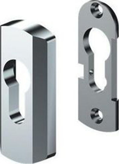 Disec Defender Schloss Aluminium-Türen Silber