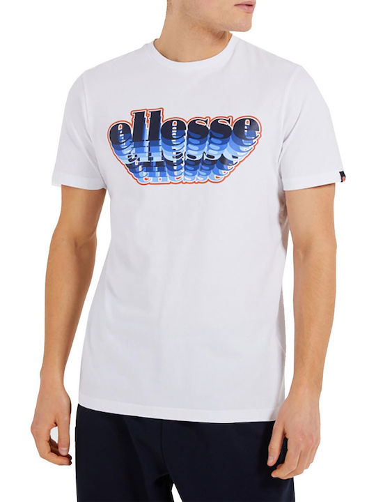 Ellesse Multizio Men's Short Sleeve T-shirt White
