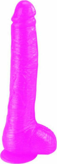 Baile Realistisches Dildo mit Hoden und Saugnapf Rosa 28cm