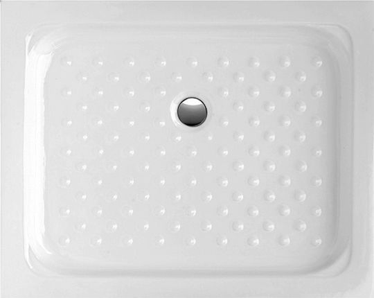 Tema Dusuri Porțelanate Rectangulare 72x90cm Albe