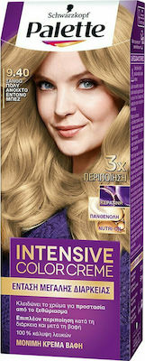 Schwarzkopf Palette Intensive Color Creme 9.40 Ξανθό Πολύ Ανοιχτό Έντονο Μπεζ 50ml