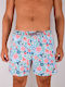 Vinch Fantasy Men's Swimwear Shorts Multicolour Floral