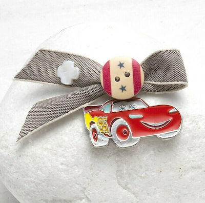 Παρίσης Christening Charm Pin Cars Red 50pcs