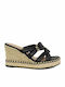 60169 Women's Platform Shoes Black