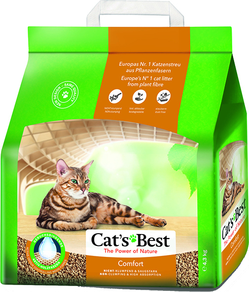 Cat's Best Comfort Pellet Γάτας Clumping 4.3kg Skroutz.gr