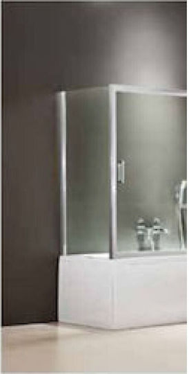 Axis Bath Side Panel Fixed Side Bathtub 69x140cm Clear Glass