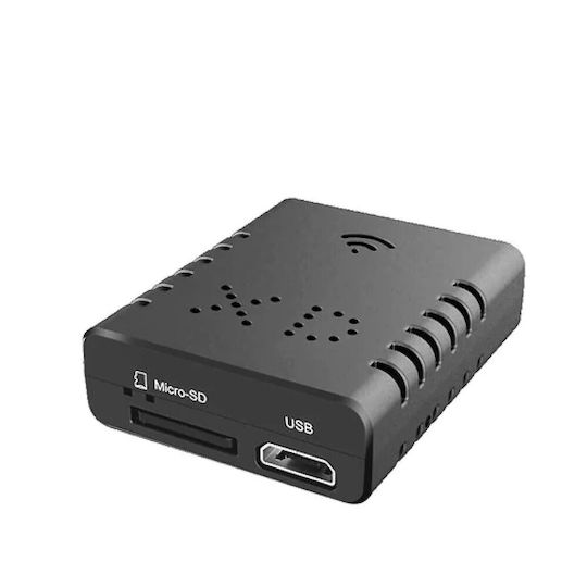 Versteckte Kamera XD WiFi Micro Camera WiFi 1080p mit Steckplatz für Speicherkarte und Bewegungssensor