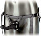 Calexotics The Royal Vibrating Set Crotchless Strap On Plus Vibrating Probe Harness με Dildo 16.5cm και Δόνηση σε Μαύρο Χρώμα