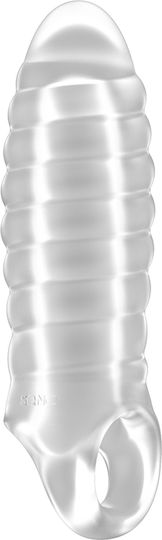 Shots Sono No.36 Stretchy Thick Penis Extension Translucent 15.2cm