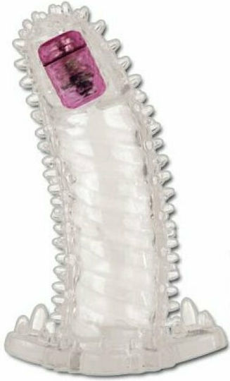Baile Brave Man Sensor Penis Sleeve Penis Extension Transparent 18cm