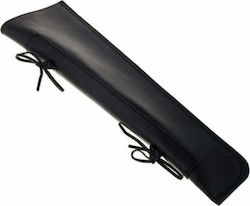 Gewa Bass Bow Holder Leather Carcasă Arc Negru ...