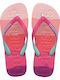 Damen Zehentrenner in Fuchsie Farbe