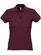 Sol's Passion Γυναικείο Διαφημιστικό T-shirt Κοντομάνικο Burgundy
