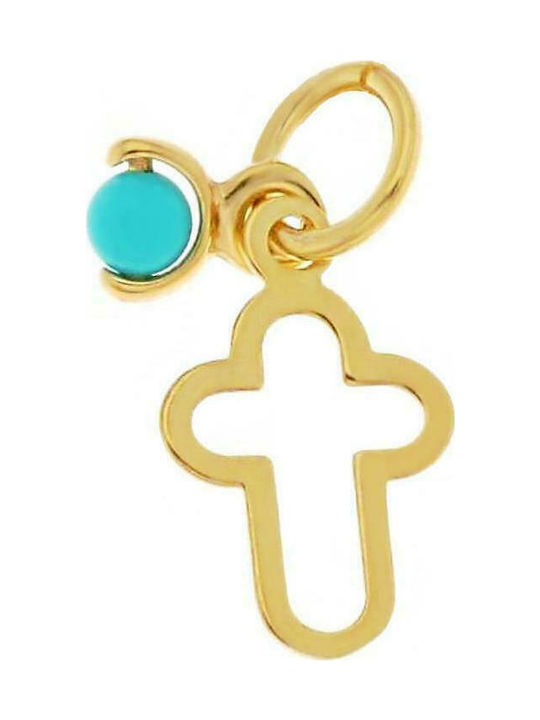 Q-Jewellery Gold Cross 14K